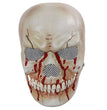 New Halloween Simulation Mouth Skull Mask Plastic