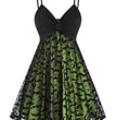 Bat Belt Halloween Party Dress