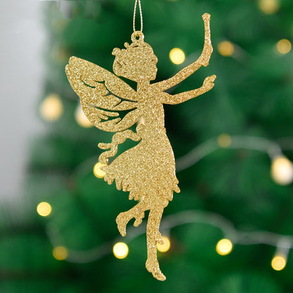 Christmas Decoration Angel Wings Christmas Tree Diy Pendant