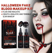 Halloween Horror Atmosphere Fake Blood Makeup Set