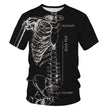 European And American New Product Halloween Digital Printing Women's Loose T-shirt Plus Size Couple Short-sleeved Shirt
