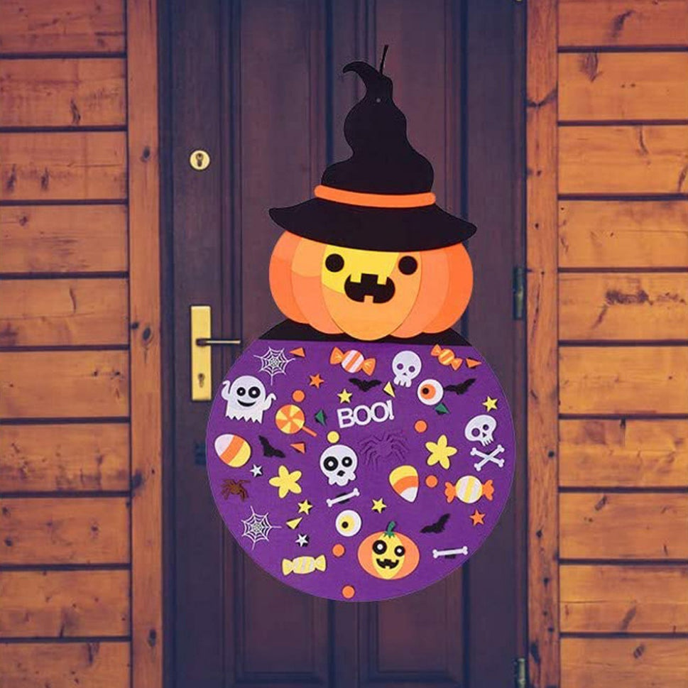 Felt Halloween Pumpkin Pendant Easter Supplies