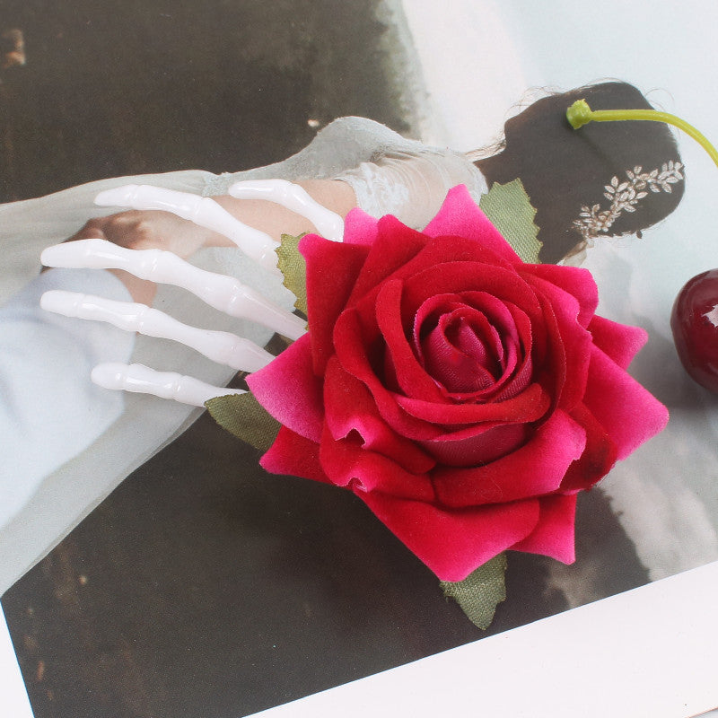 Halloween Personality Headdress Skull Hand Bone