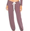 Women's Cotton Skin-friendly Lace-up Waist Ankle Banded Pants