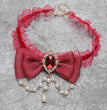 European And American Vintage Yarn Halloween Necklace Alloy