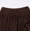 Women's Irregular Lace-up Waist Skirt