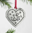 Christmas Pure Tin Christmas Tree Ornaments