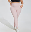 Women's Plus Size Sports Pocket Fitness Trousers