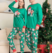 Christmas Pajamas For Family Matching Family Christmas PJs Sets Santa Claus Printed Top Sleepwear