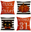 Halloween Printing Living Room Sofa Cushion Pillow Cover