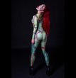 Halloween Costume Women's Makeup 3D Printing Jumpsuit