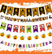 Decoration Halloween Arrangement Party Bar KTV Pull Ghost Festival Bunting Flags