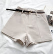 Fashion Versatile High Waist Slim Suit Shorts