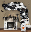Halloween White Black Gray Latex Balloon Garland Set