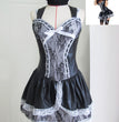 Playful French Maid Uniform Halloween Stage Show Set
