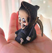 Baby Grim Reaper Ornament Gothic Death Statues Resin Art Craft Decoration Horror Halloween Desktop Statue Ornaments