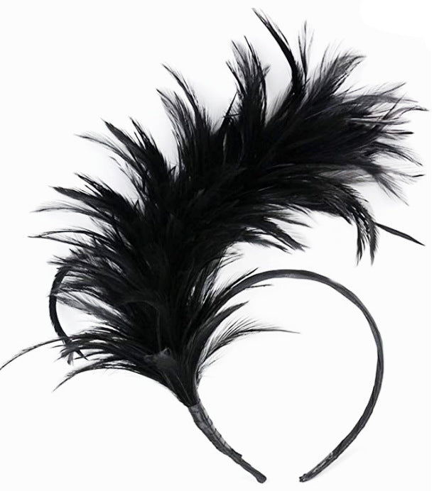 Feather Headwear Halloween Headband Party Carnival Holiday Club Dance Party Hair Accessories