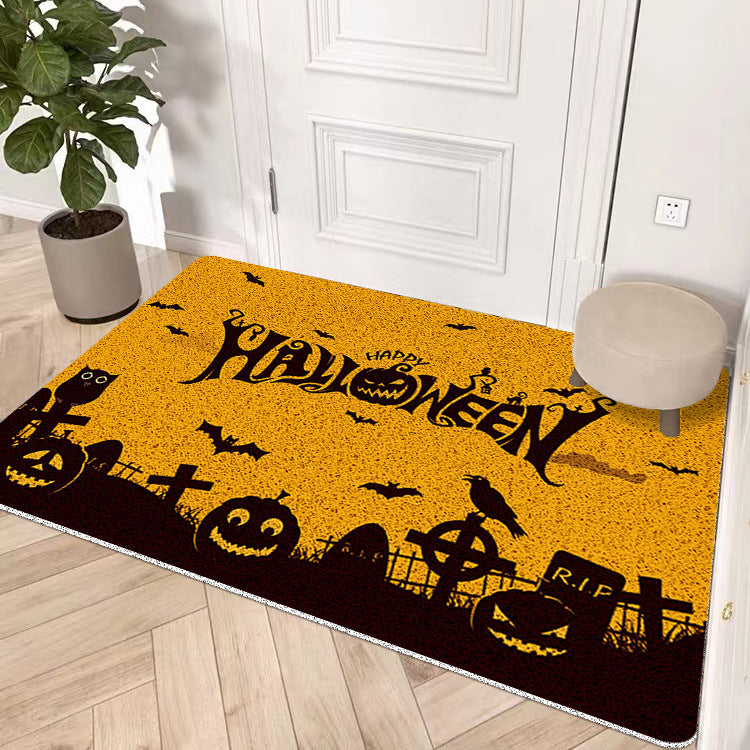 Creative Printing Halloween Home Non-slip Mat