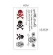 Makeup Stickers Tattoo Water Transfer For Halloween