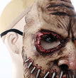 Halloween Party Big Mouth Nail Horror Mask Latex Ghost Festival Soft Simulation Headgear Dress Up