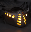 Halloween Carnival LED Half Face Mask