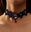 Retro Temperament Gem Halloween Clavicle Chain