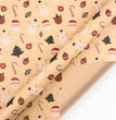 Vintage Christmas Kraft Wrapping Paper Christmas Gift Wrapping Paper