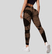 High Waist Hip Lift High Elastic Tie-dye Seamless Yoga Pants