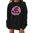 Halloween Creative Theme Print Loose Sweater
