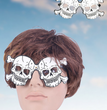 Halloween Bat Pumpkin Skull Ghost Type Tricky Paper Glasses