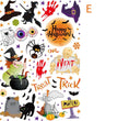 Halloween Scene Decoration Window Glass Door Stickers