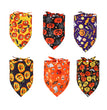 Pet Halloween Triangular Binder Dog Cat Skull Decoration Bib
