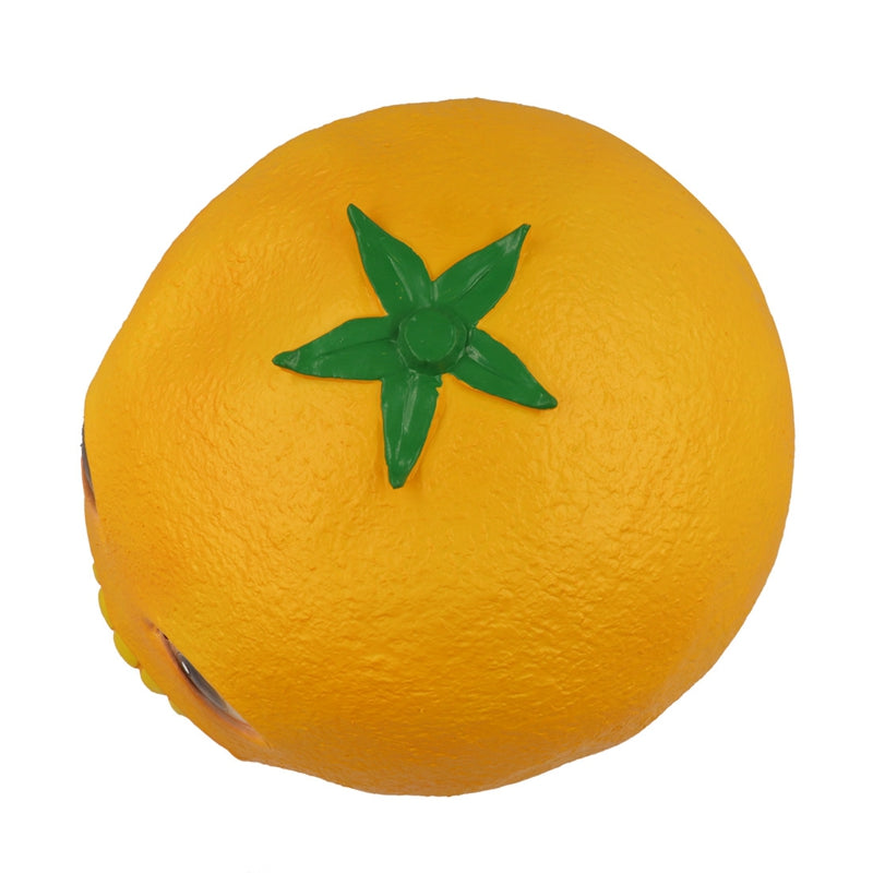 Orange Fruit Orange Emoji Pack Mask Headgear Halloween Stage Drama Show Funny Vibrato Funny Headgear