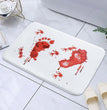 Halloween Bloodstain Print Bedroom Living Room Rug