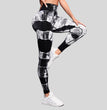 High Waist Hip Lift High Elastic Tie-dye Seamless Yoga Pants