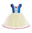 Halloween Children's Foreign Trade Children's Dress Girls' Snowyprincess Dress