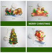 LED Suction Cup Window Hanging Lights Christmas Decoration