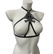 Club Halloween Skull Hooded Bra Underwear
