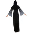 Halloween New Skull Print Witch Long Vampire Costume, Queen Dress Costume