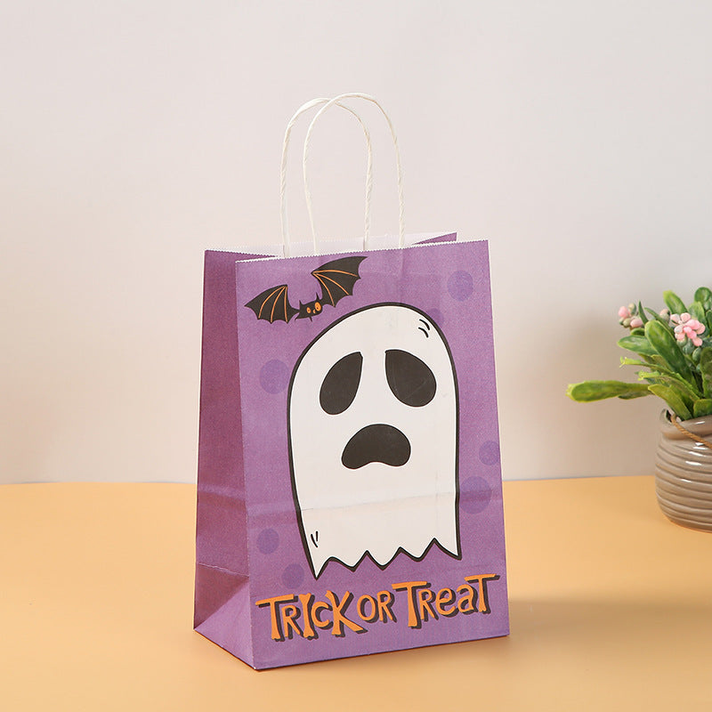 Halloween Pumpkin Handheld Paper Bag Kindergarten