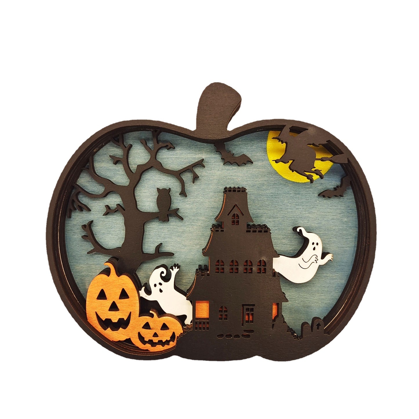 Home Fashion Personality Halloween Wooden Crafts