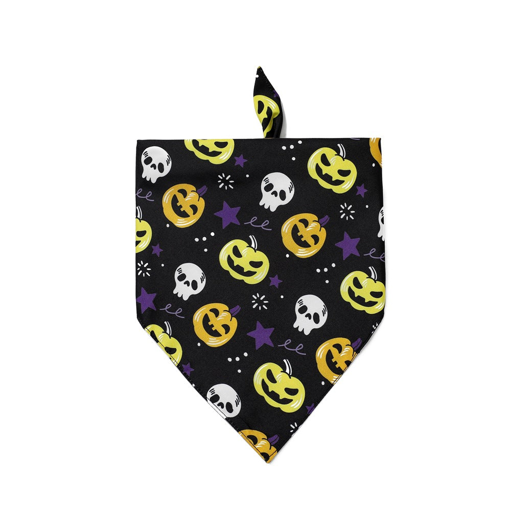 Halloween Dog Bib Saliva Towel   Pet