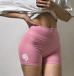 Women's High Waist Hip Lift Nude Yoga Workout Shorts