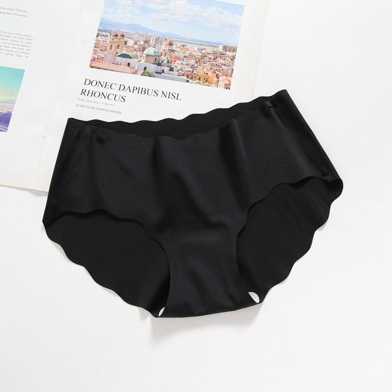 Women's Fashionable One-piece Traceless Ventilation Low Waist Briefs
