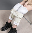 High Waist Elastic Waist Jeans