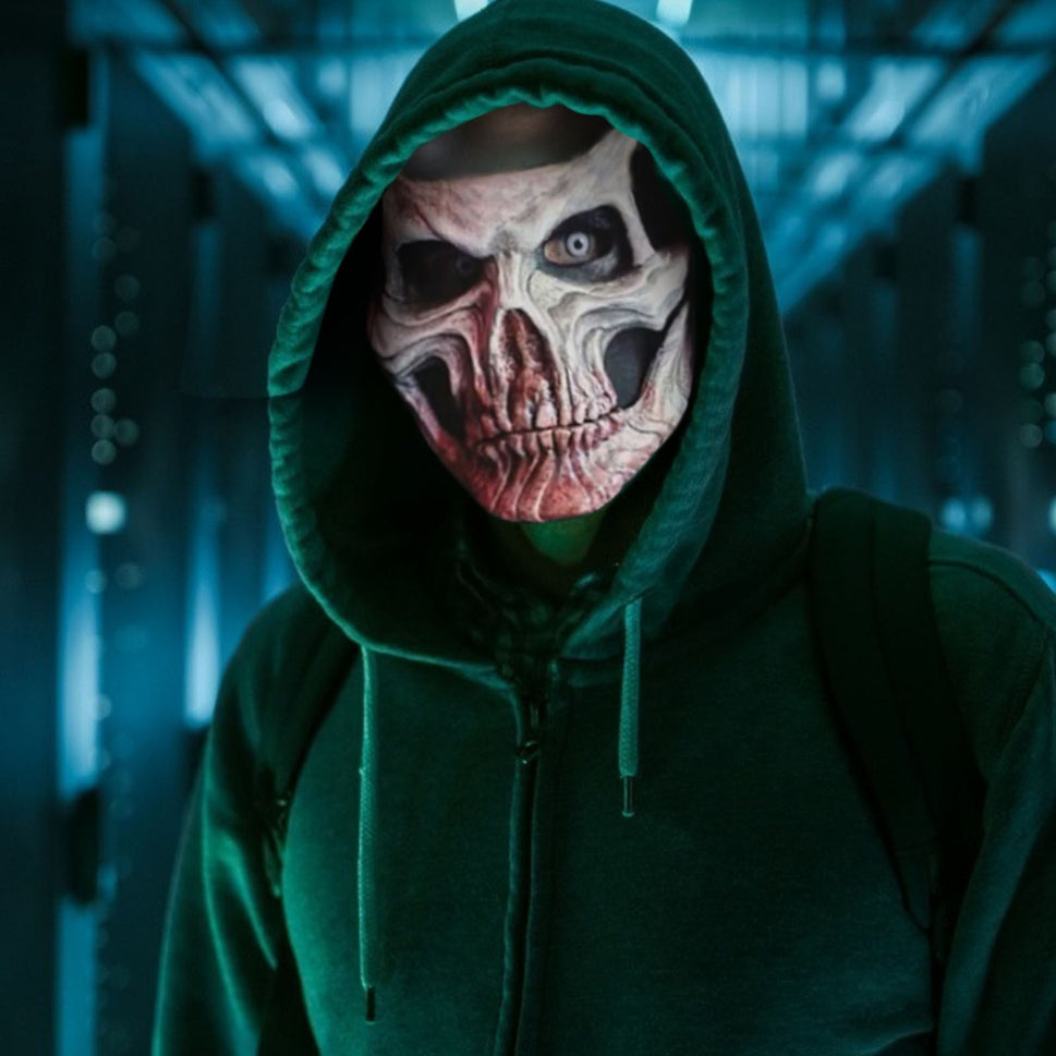 Cross-border Halloween New Full-head Skull Mask