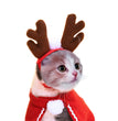 Cute Dog Cat Costume Christmas Cloak Halloween Disguise Cat