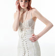 Slim Fitting Strapping Heavy Duty Short Skirt