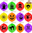 12-inch Halloween Horror Balloon Orange Black