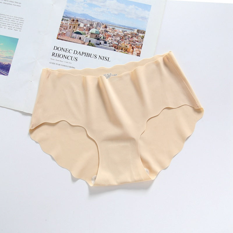 Women's Fashionable One-piece Traceless Ventilation Low Waist Briefs